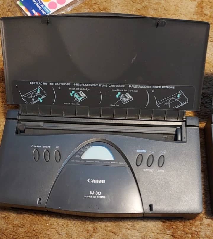 Canon BJ-30;BJ-70, BJ-80 Printers Used - Good