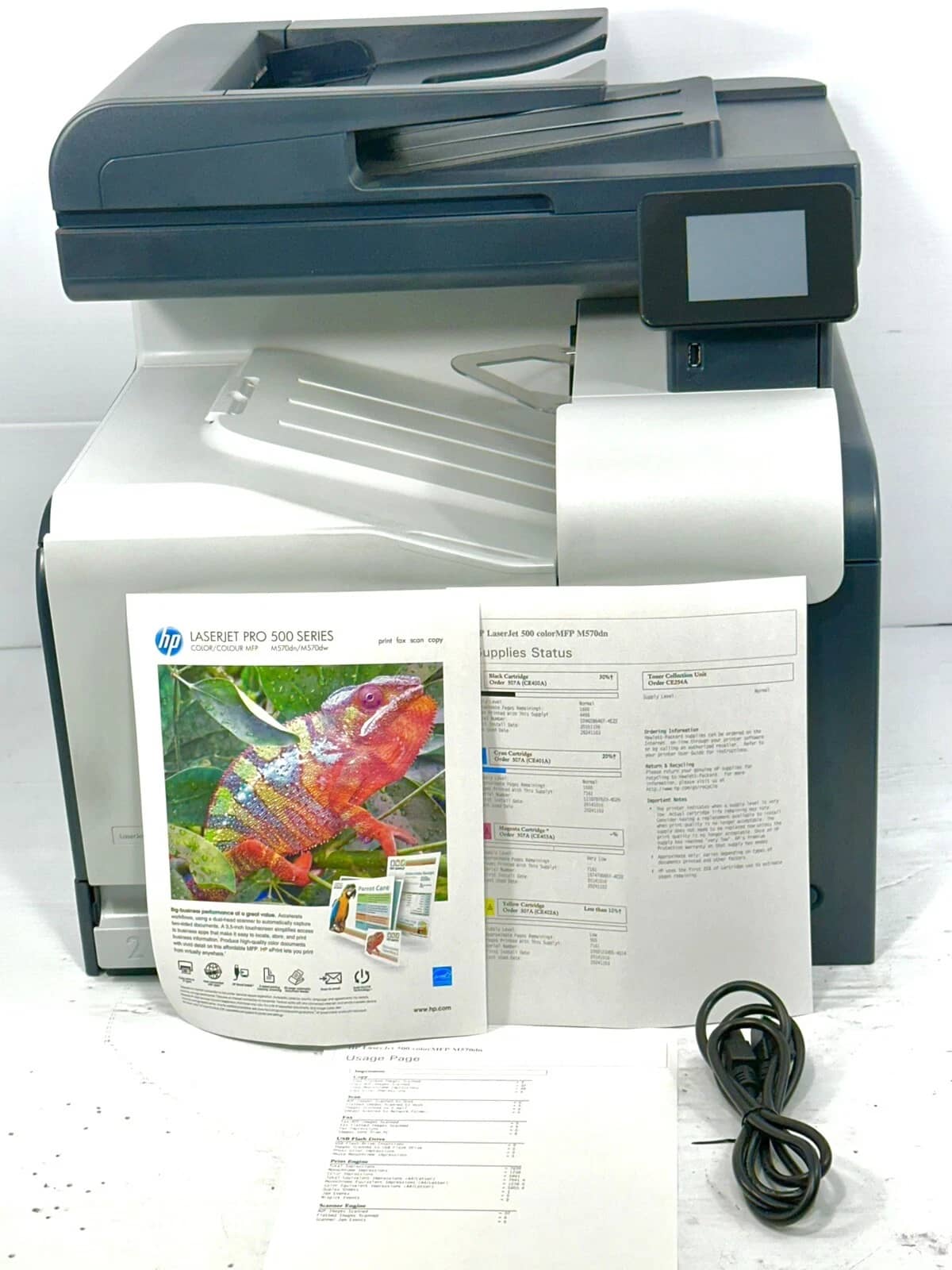 HP M570dn Printers Refurbished - Excellent