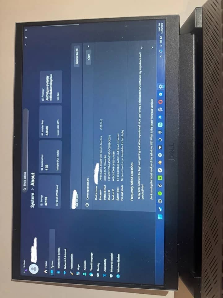 Dell G15 5525 Computers