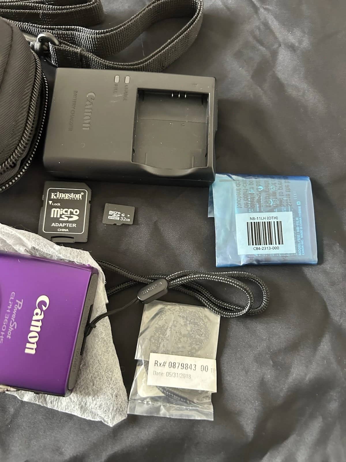 Canon PowerShot ELPH 360 HS Digital Cameras Silver New Body Only