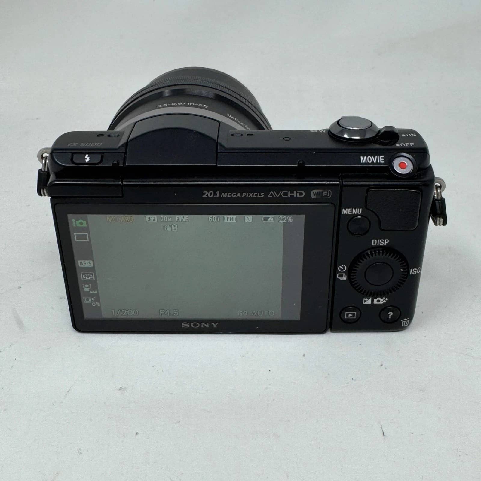 Sony Alpha 5000 Digital Cameras Black New 16-50mm Kit