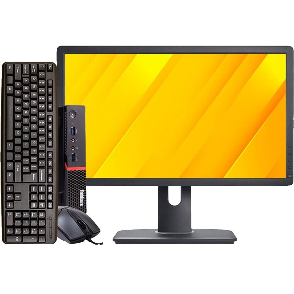 Lenovo ThinkCentre M715q Tiny Computers 256GB 16GB Refurbished - Excellent