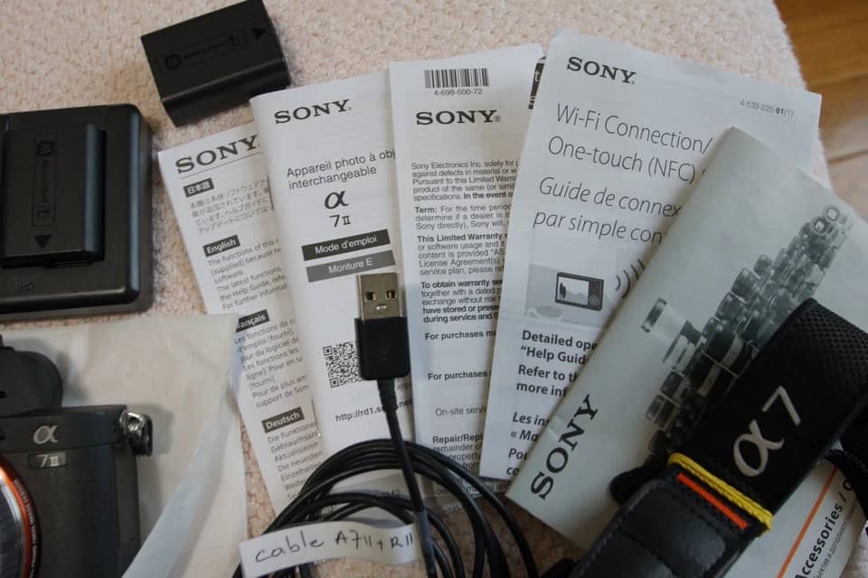 Sony A7II Digital Cameras Black Used - Good