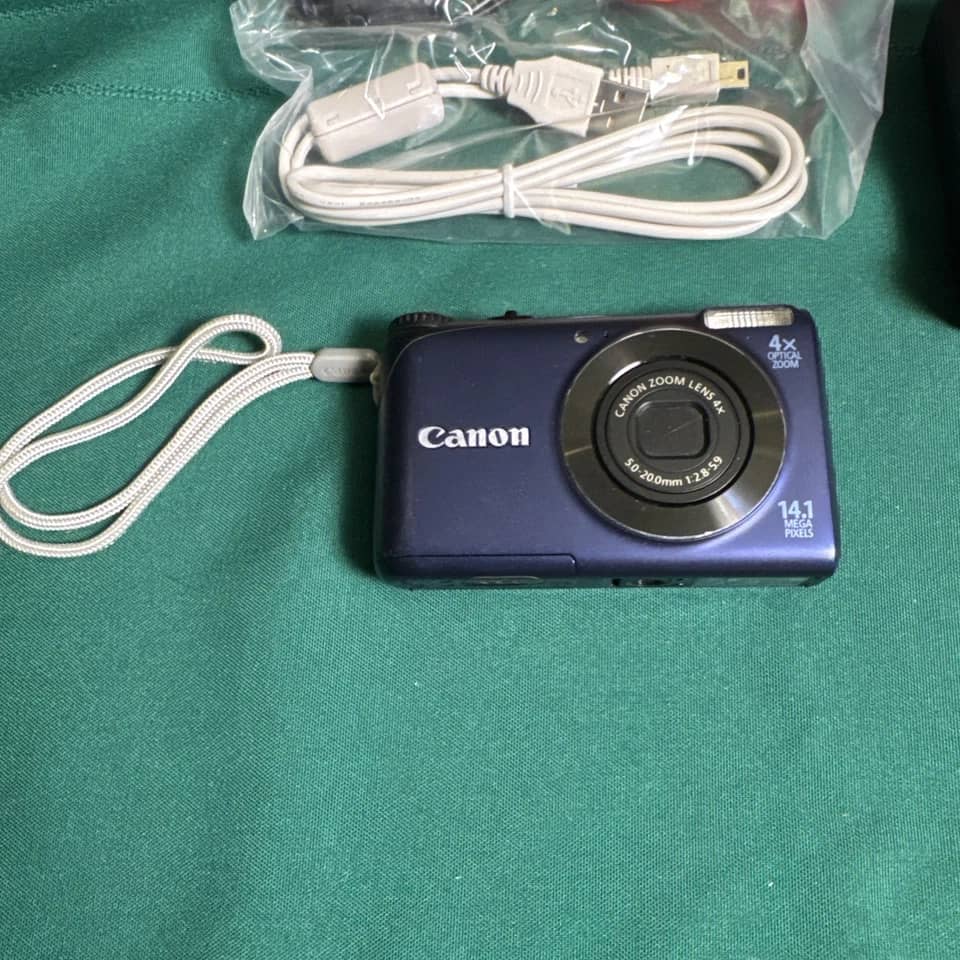 Canon PowerShot A2200 Digital Cameras Black New Body Only