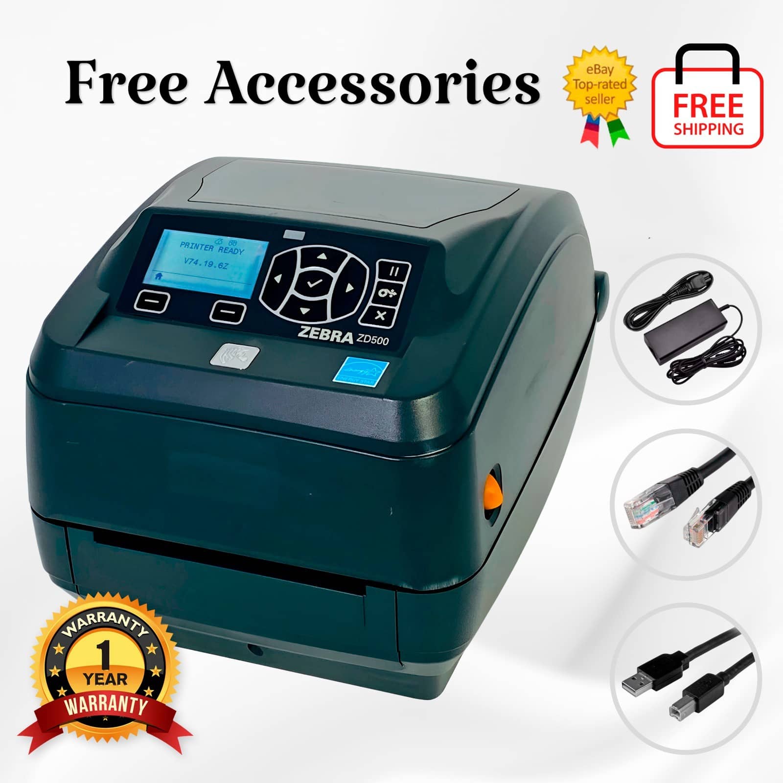 Zebra ZC300 Printers New