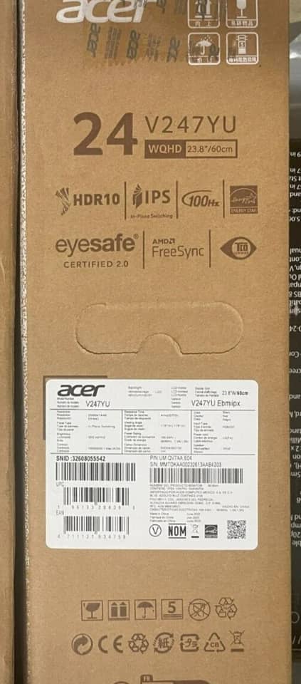 Acer V247YU Monitors