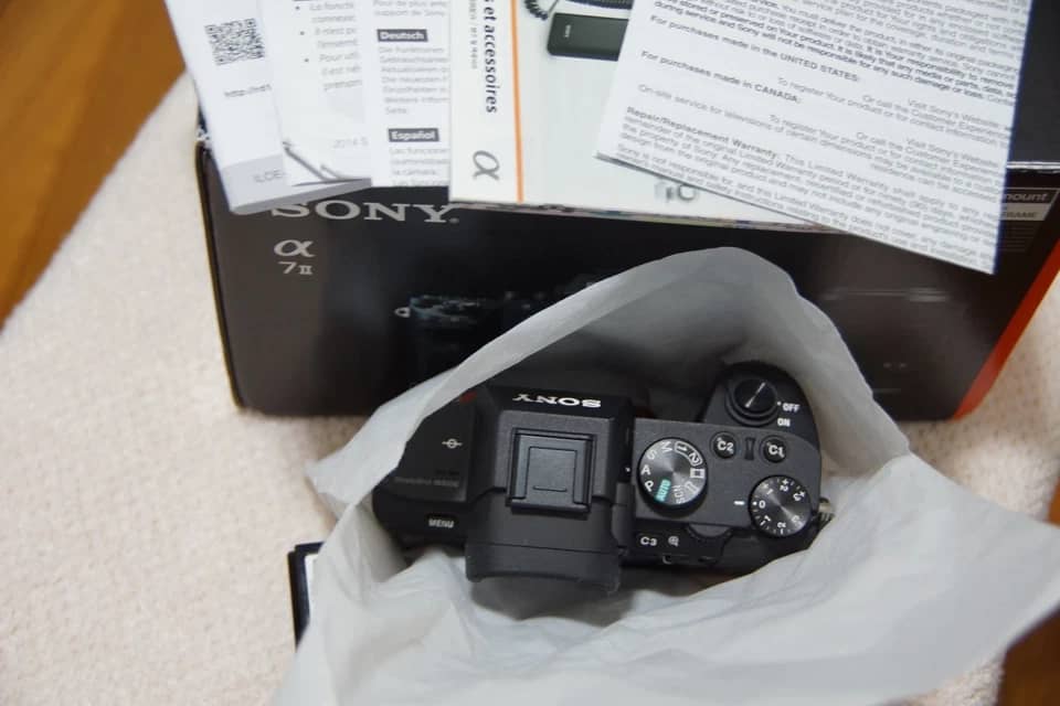 Sony A7II Digital Cameras Black Used - Good