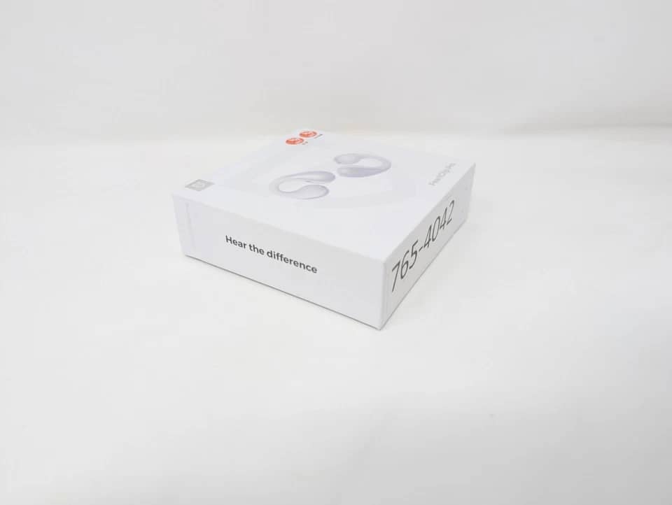 SoundPEATS Pearlclip Pro Headphones & Earbuds White New