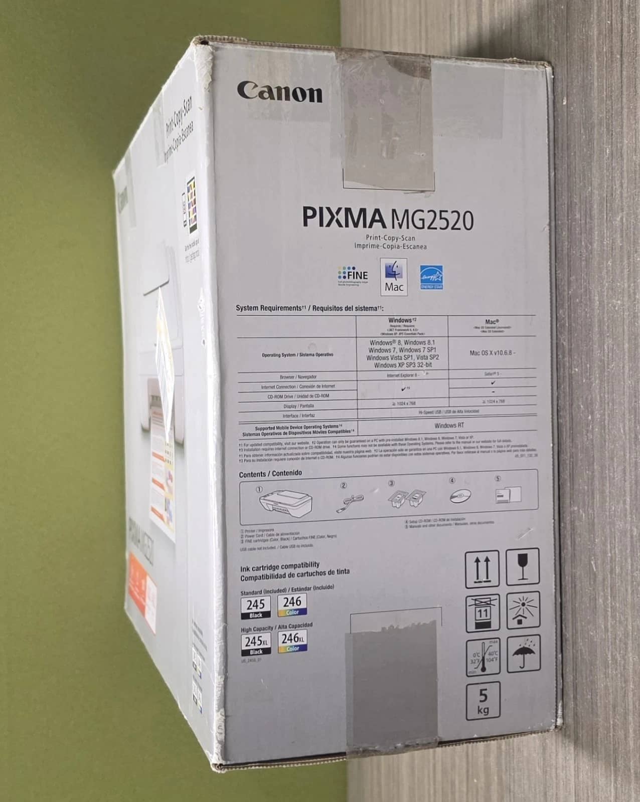 Canon PIXMA MG2520 Printers New