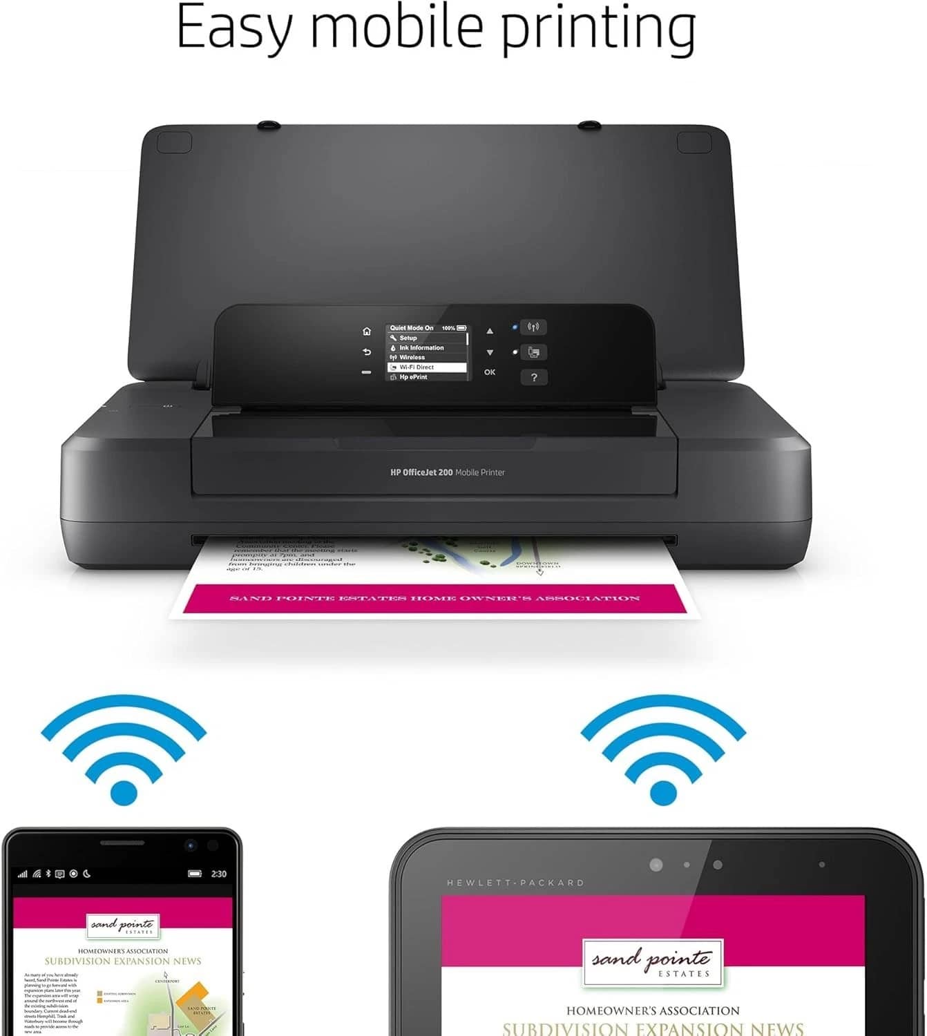 HP HP OfficeJet 200 Printers Black New