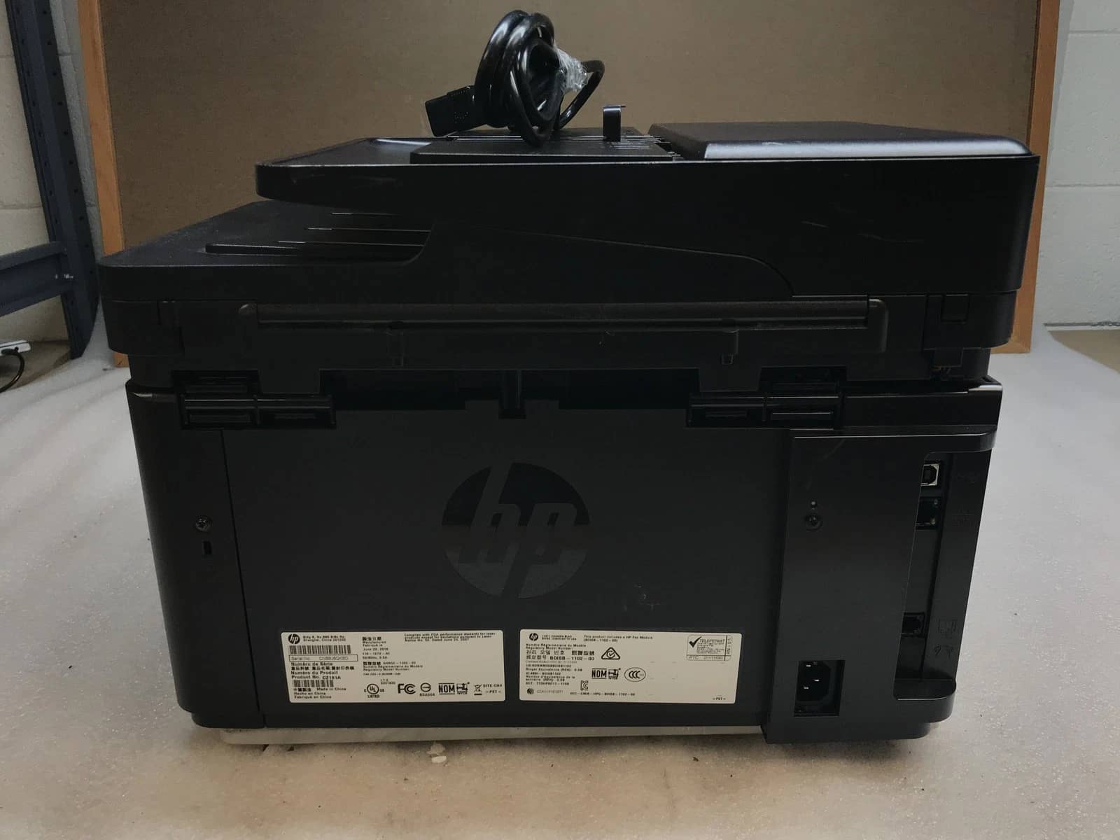 HP LaserJet Pro MFP M127fn CZ181A Printers Used - Good