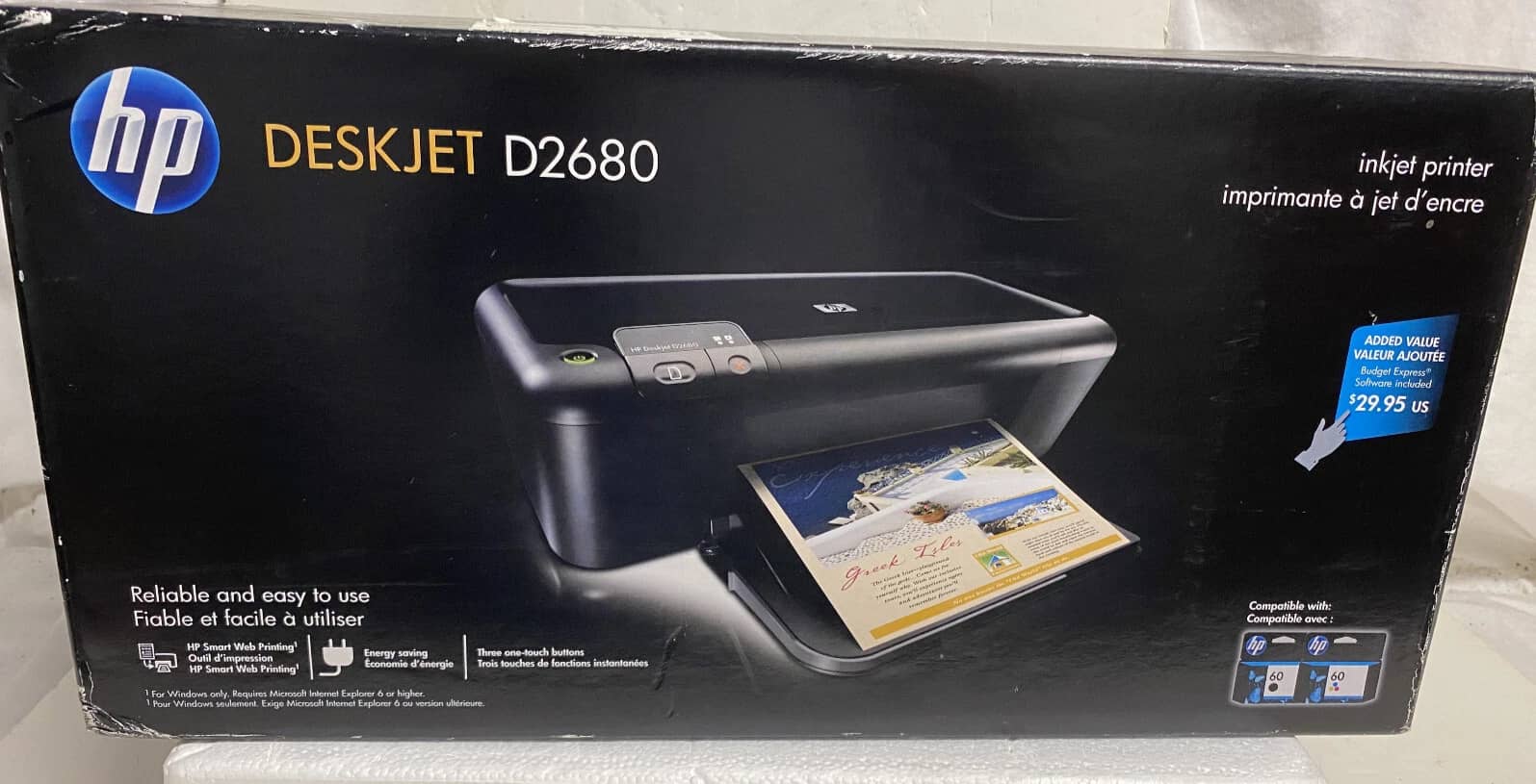 HP DeskJet D2680 Printers New