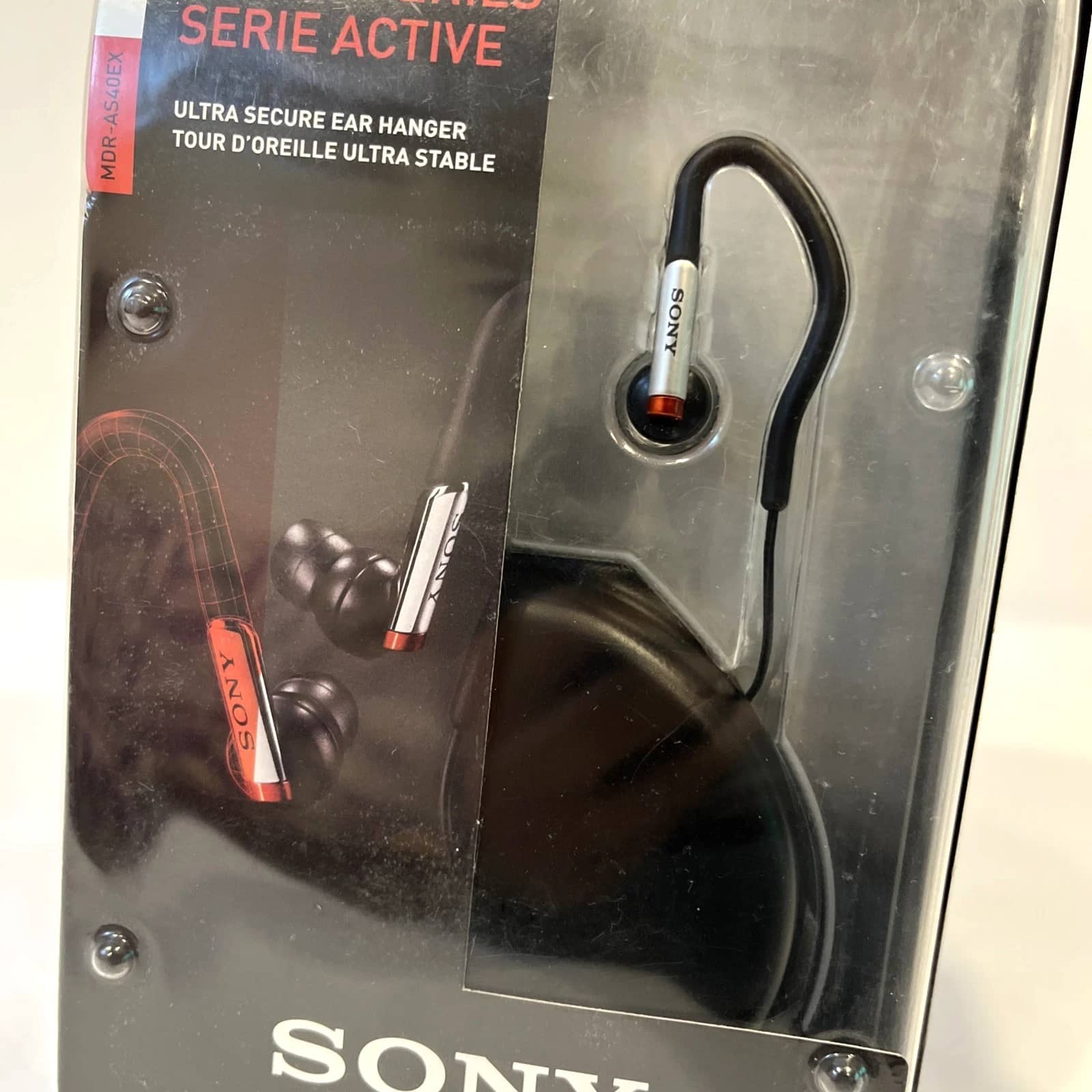 Sony MDR-AS40EX Headphones & Earbuds Black New