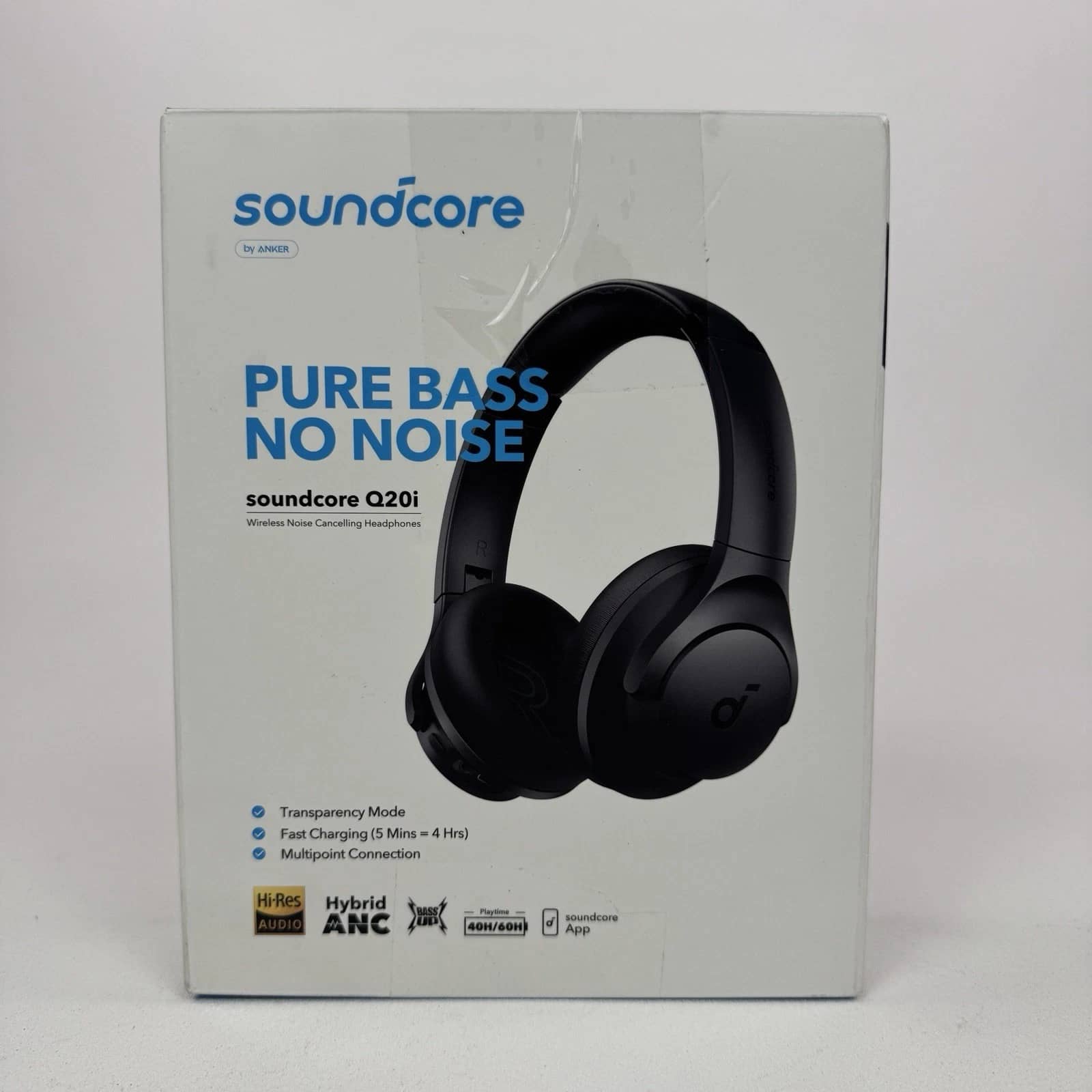 Soundcore Q20i Headphones & Earbuds White New