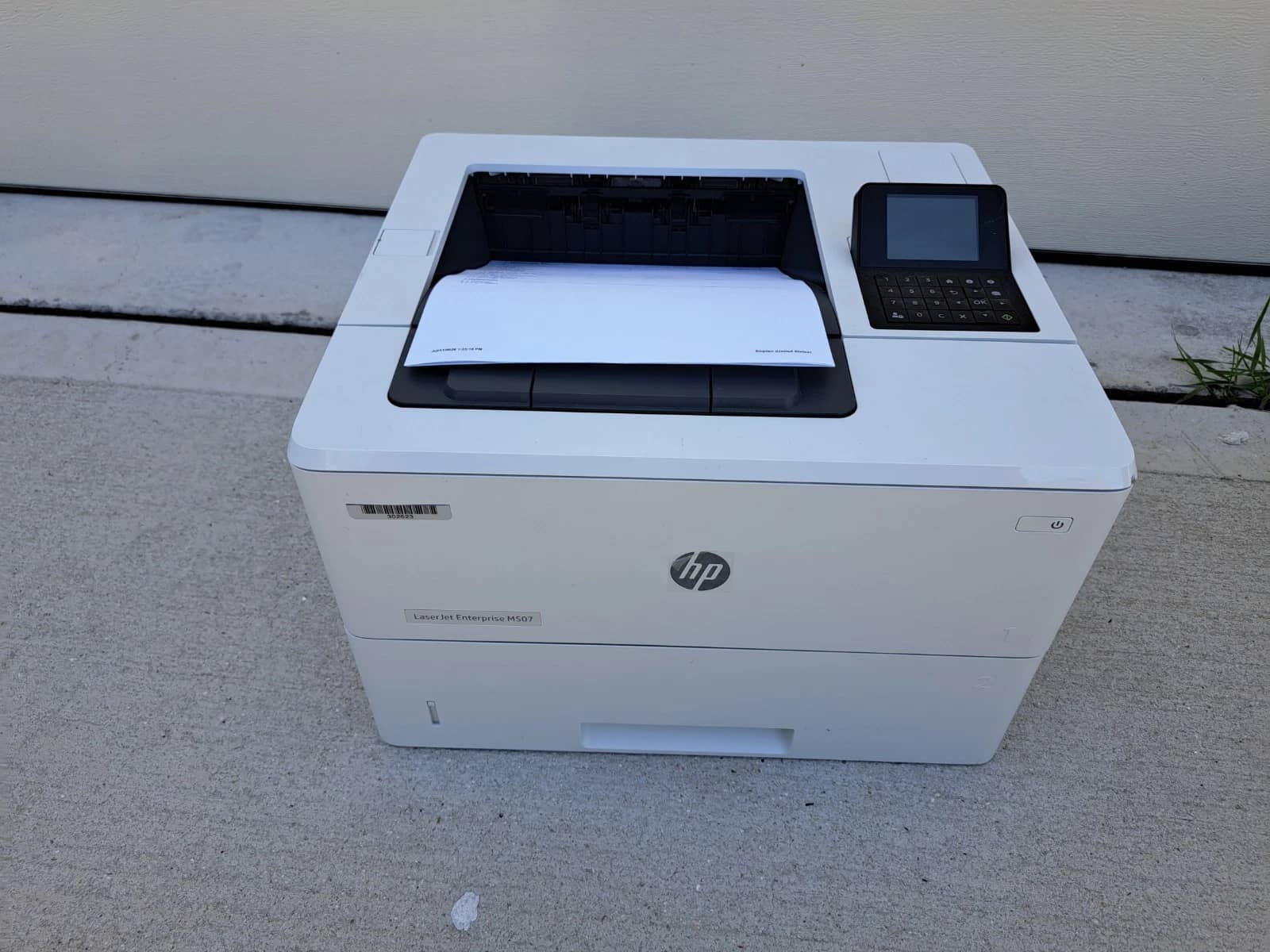HP LaserJet M507 Printers Used - Good