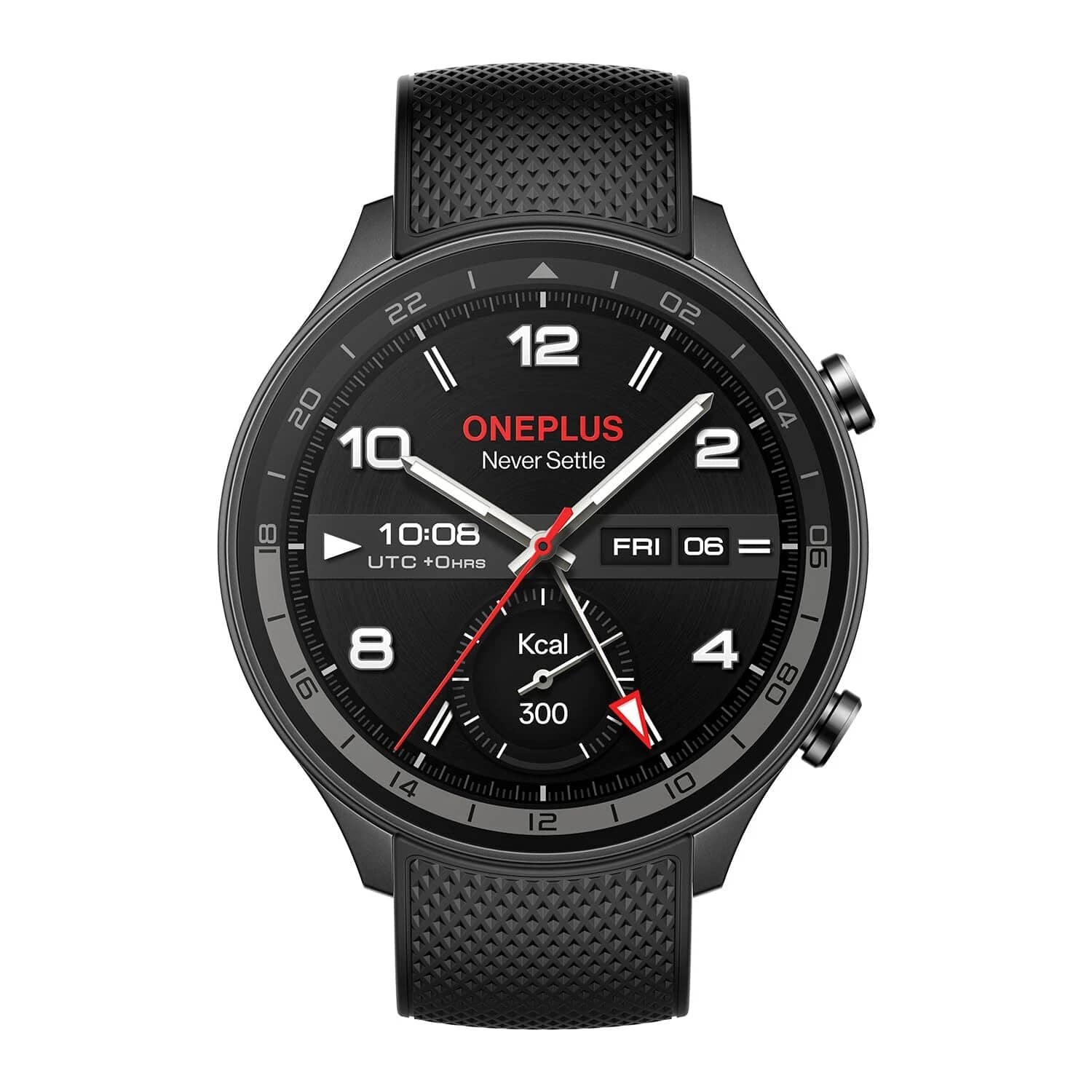 OnePlus Watch 2 Smartwatches Black 51mm Refurbished - Excellent