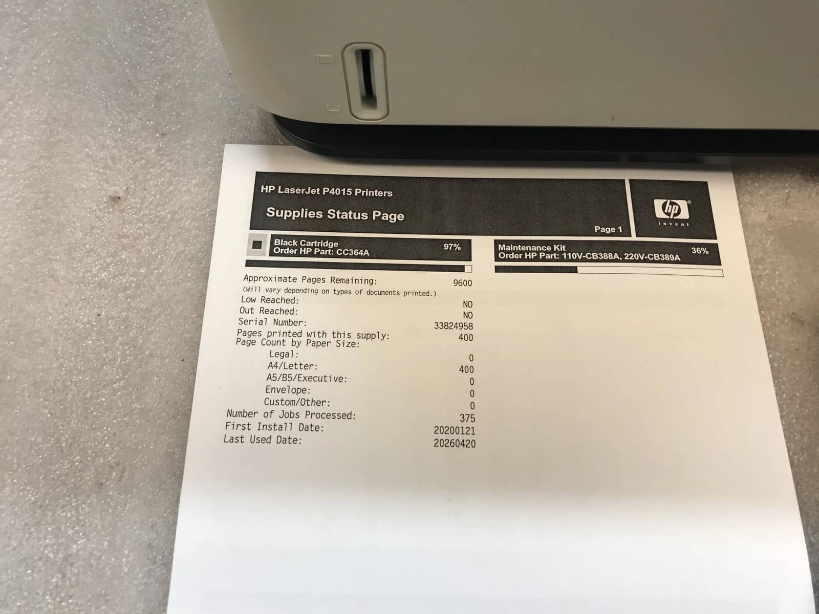 HP CB526A Printers Refurbished - Excellent