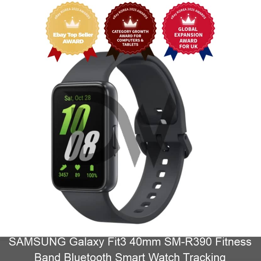 Samsung Samsung Galaxy FIT 3 Smartwatches Gray 40mm New