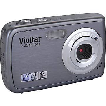 Vivitar ViviCam 8025 Digital Cameras Black New Body Only
