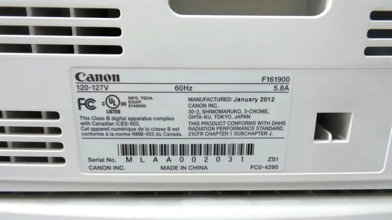 Canon LBP3480 Printers Used - Good