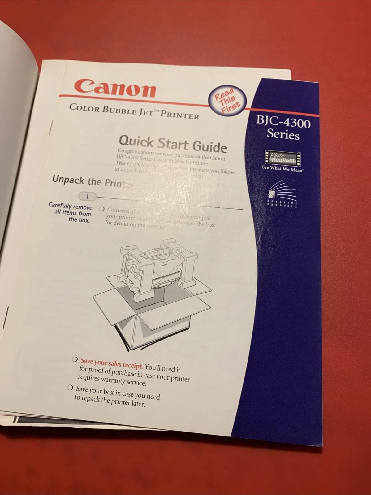 Canon BJC - 4300 Printers Open-Box Excellent