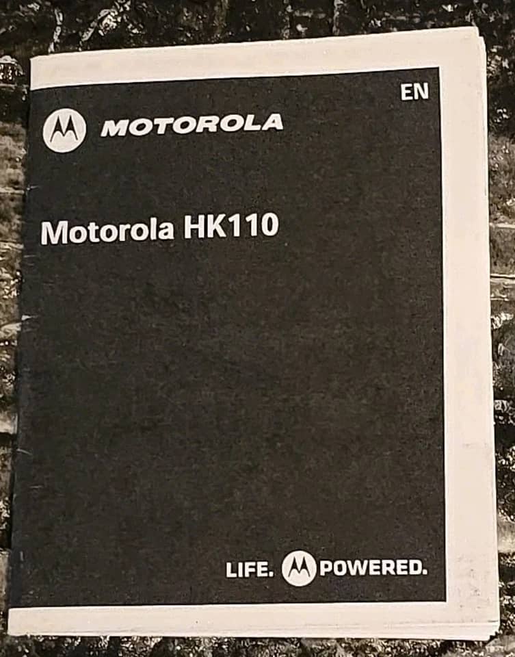 Motorola HK110 Headphones & Earbuds Black New