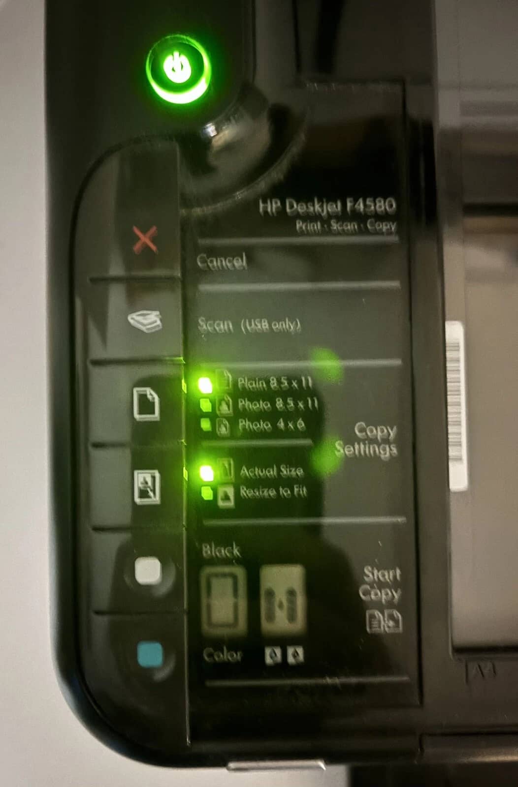 HP Deskjet F4580 Printers Used - Good