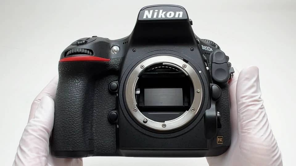 Nikon D810A Digital Cameras Black Used - Like New Body Only