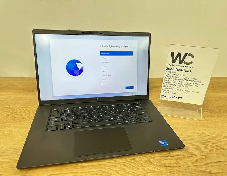Dell Latitude 7520 Computers