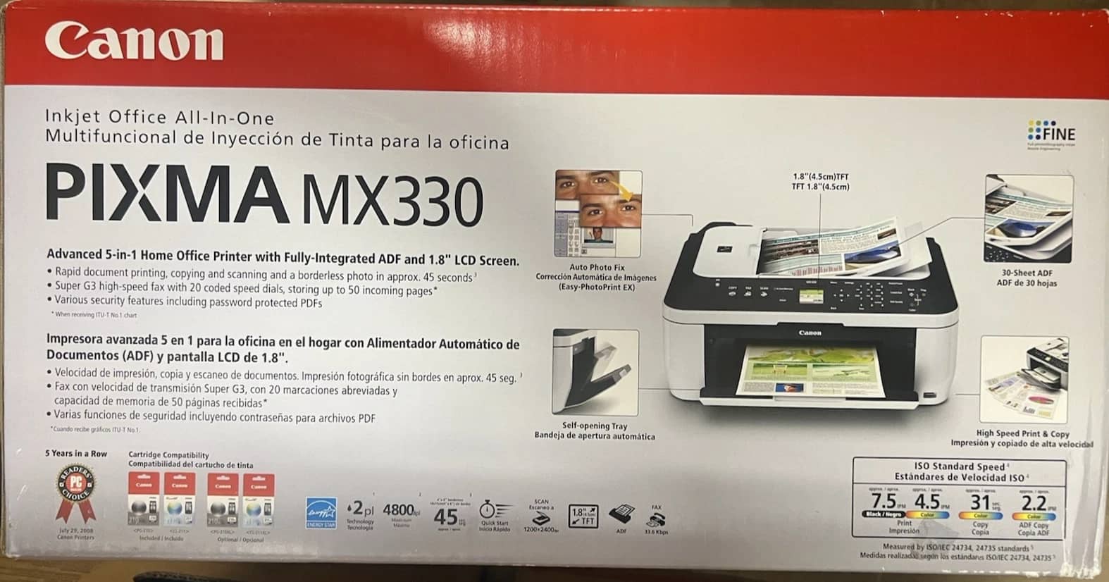 Canon Pixma MX330 Printers New
