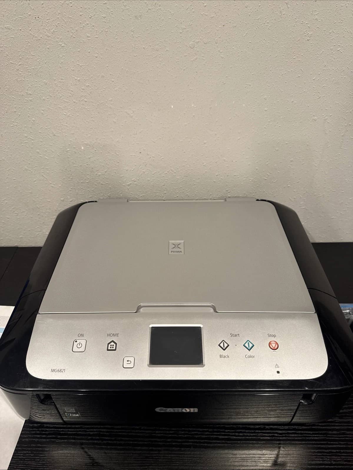 Canon PIXMA MG6821 Black/Silver Wireless Printers New