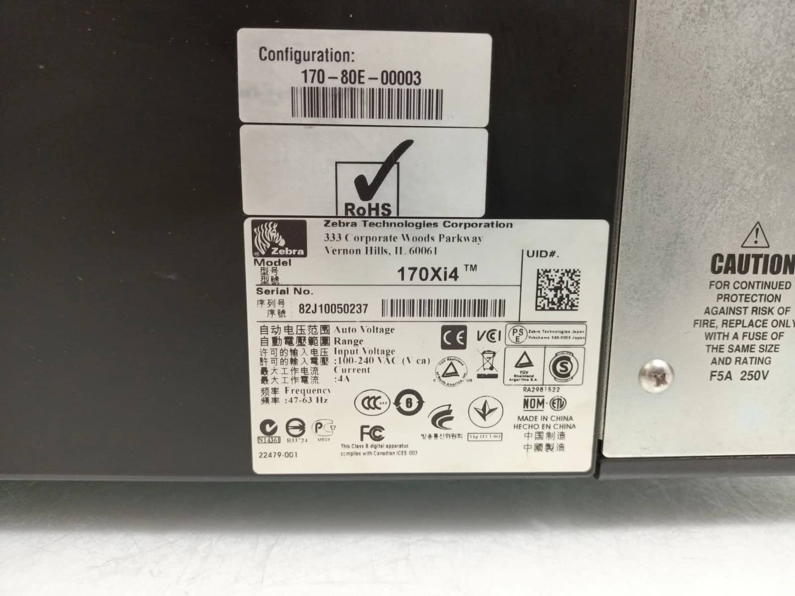 Zebra Xi Series Printers Refurbished - Excellent