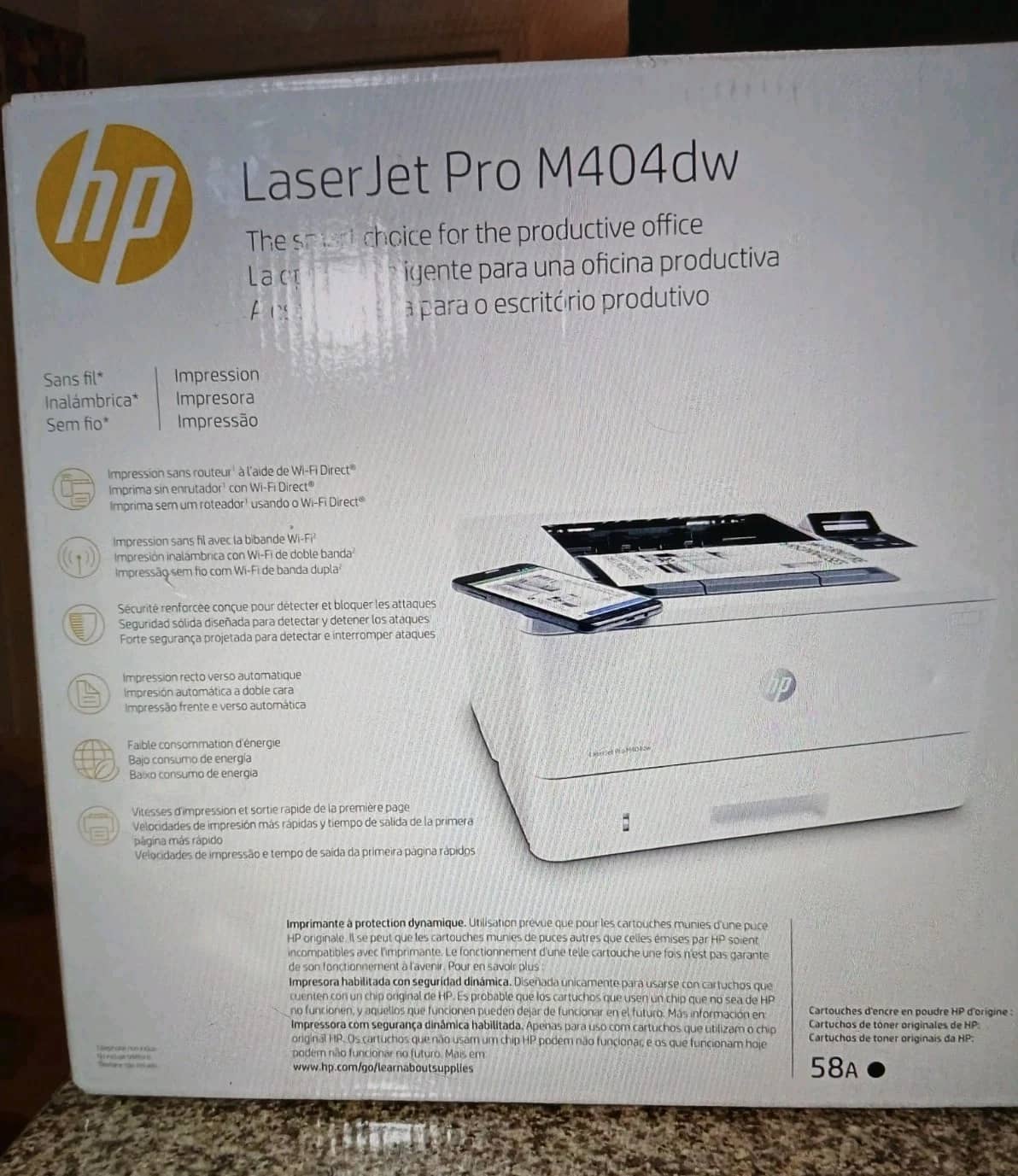 HP Laserjet Pro M404dw Printers New