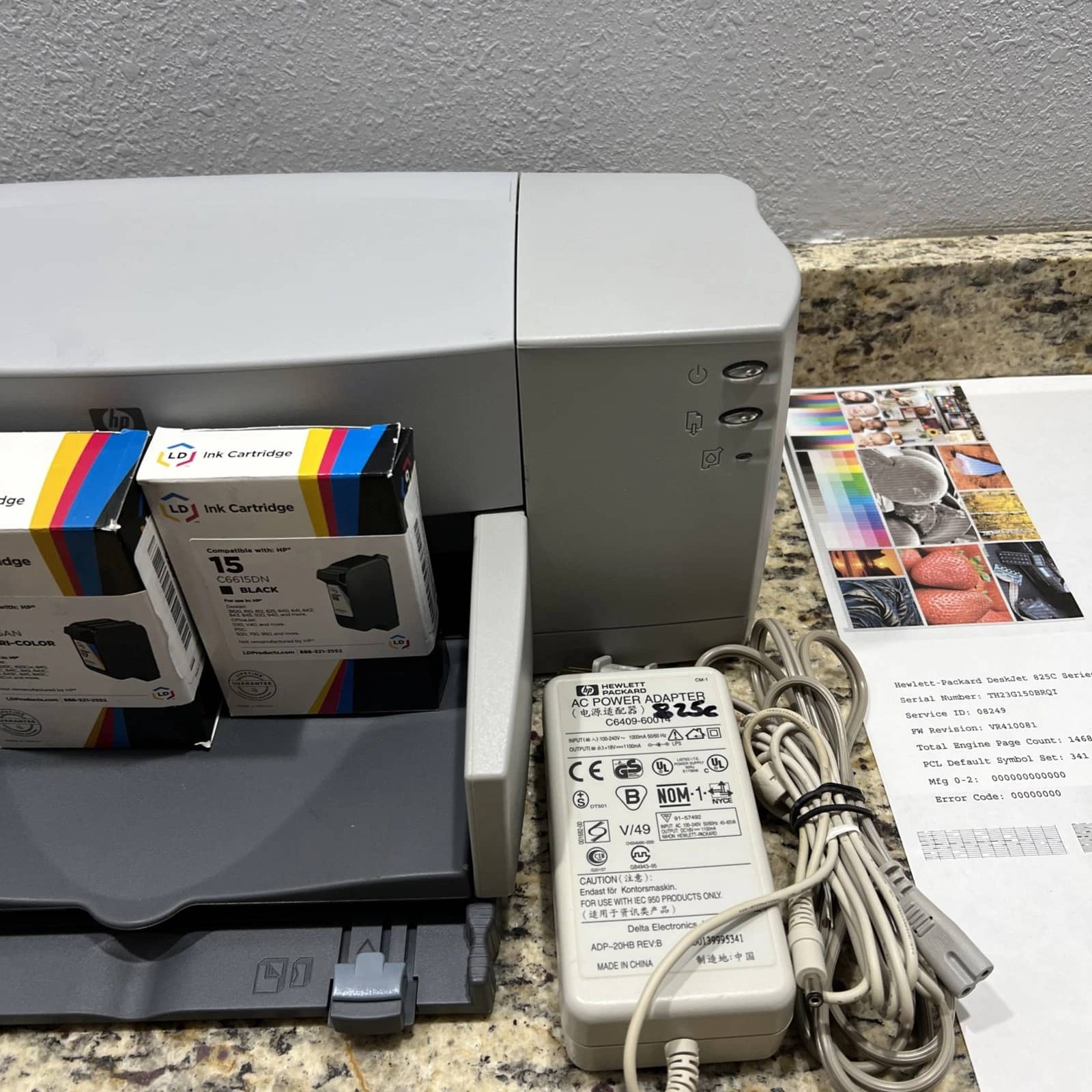 HP Deskjet 825C Printers Used - Good