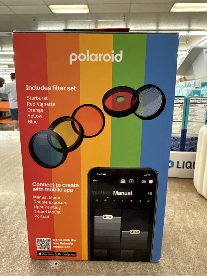 Polaroid Now+ Generation 2 Digital Cameras Black New Body Only