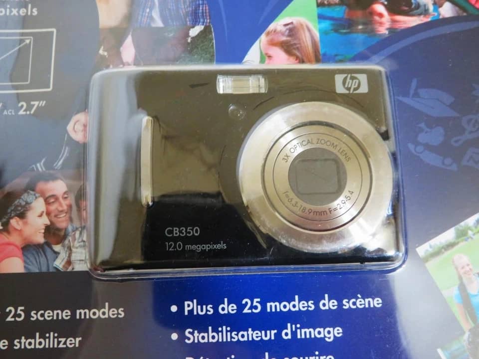 HP cb350 Digital Cameras Black New Body Only