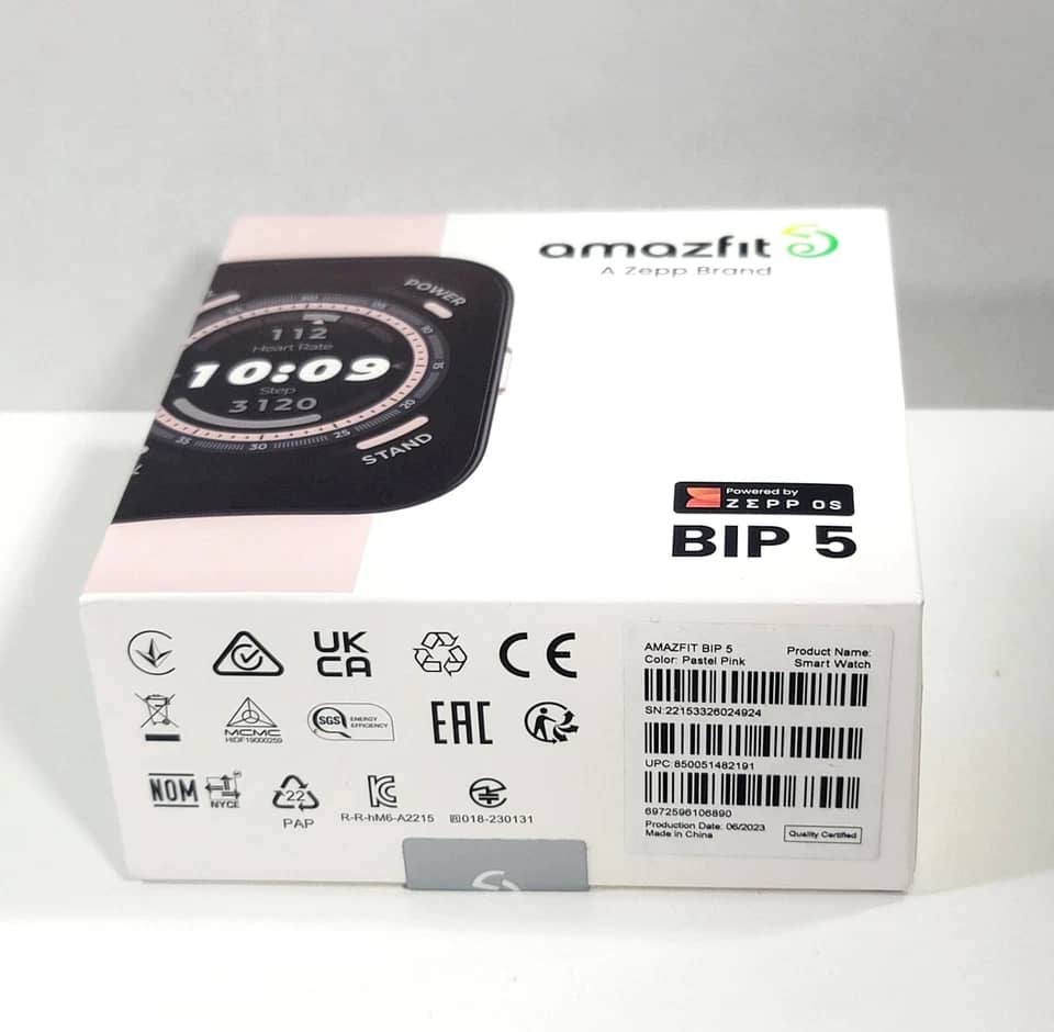 Amazfit Amazfit Bip Smartwatches Pink 44mm New