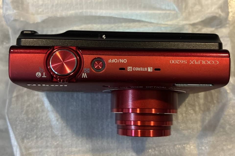 Nikon COOLPIX S6200 Digital Cameras Red New Body Only