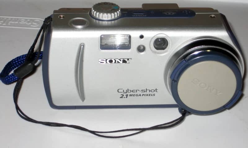 Sony DSC P50 Digital Cameras Silver New Body Only