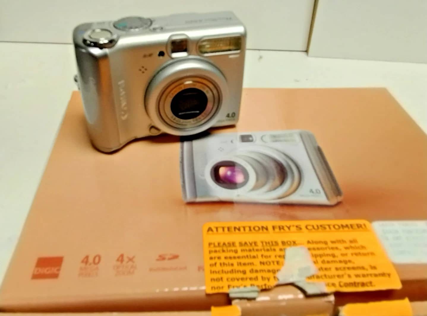 Canon PowerShot A520 Digital Cameras Silver New Body Only
