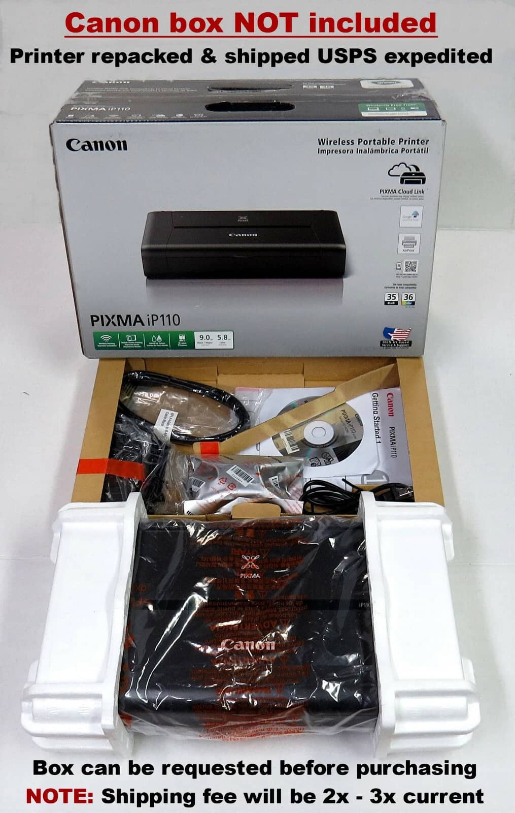 Canon Pixma iP110 Printers New