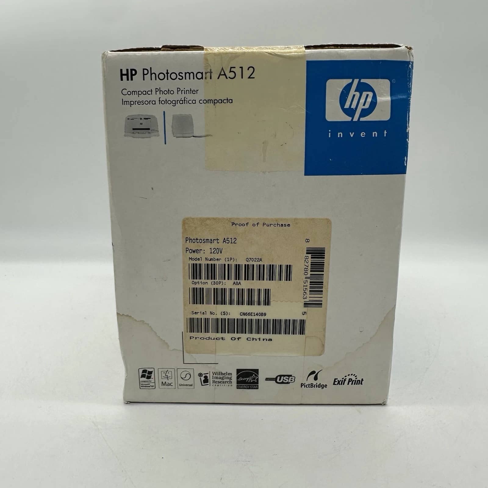 HP Photosmart A512 Printers New