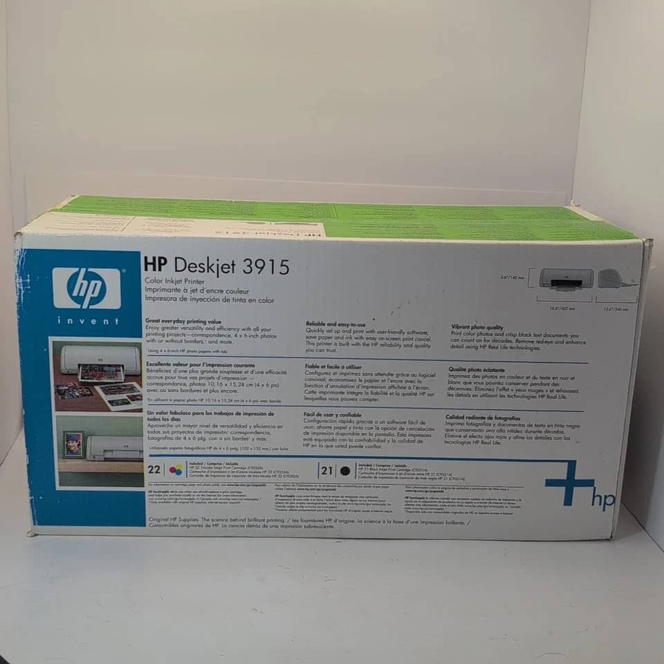 HP DeskJet 3915 Printers New