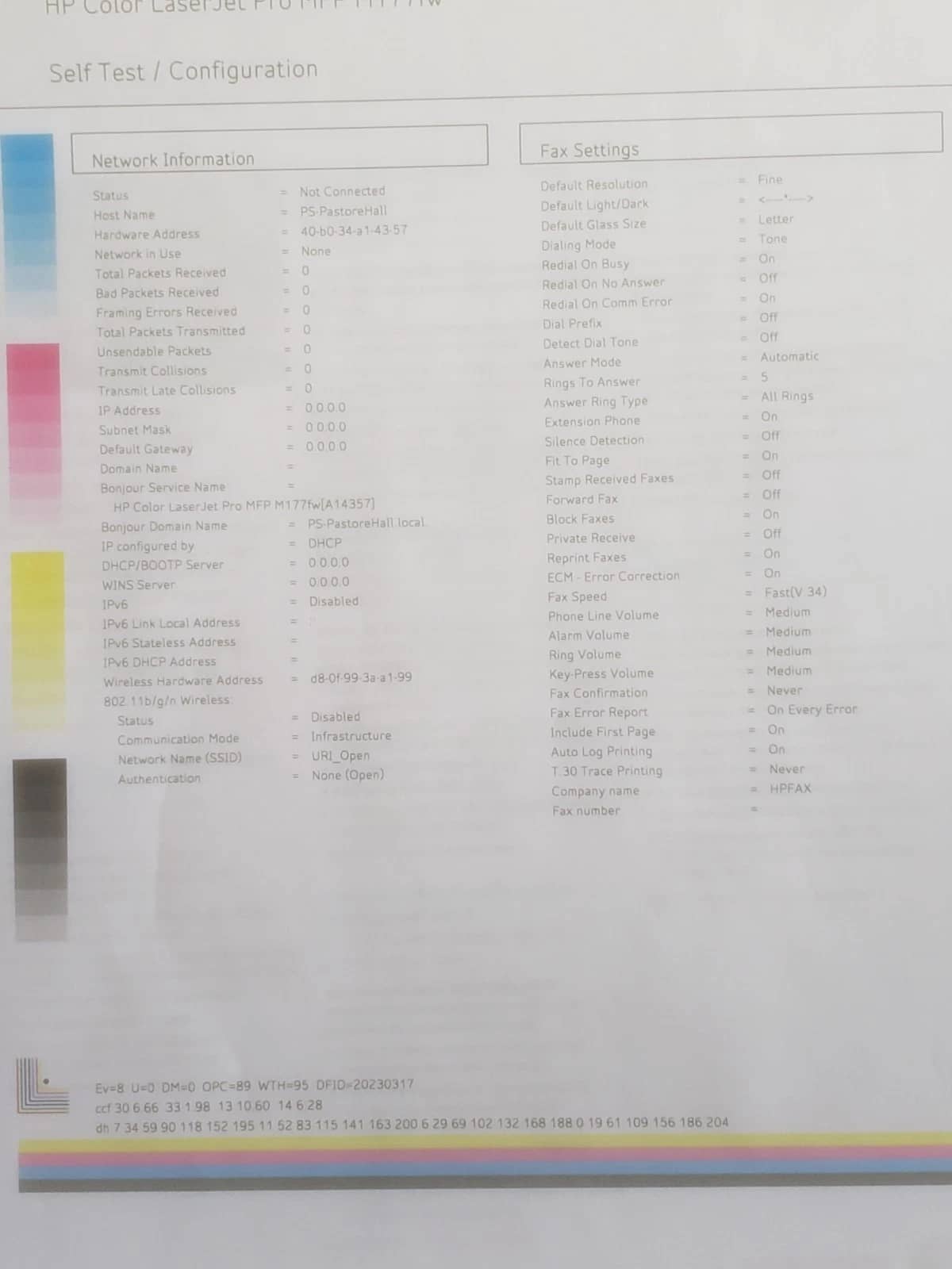HP LaserJet Pro MFP M177FW Printers Used - Good