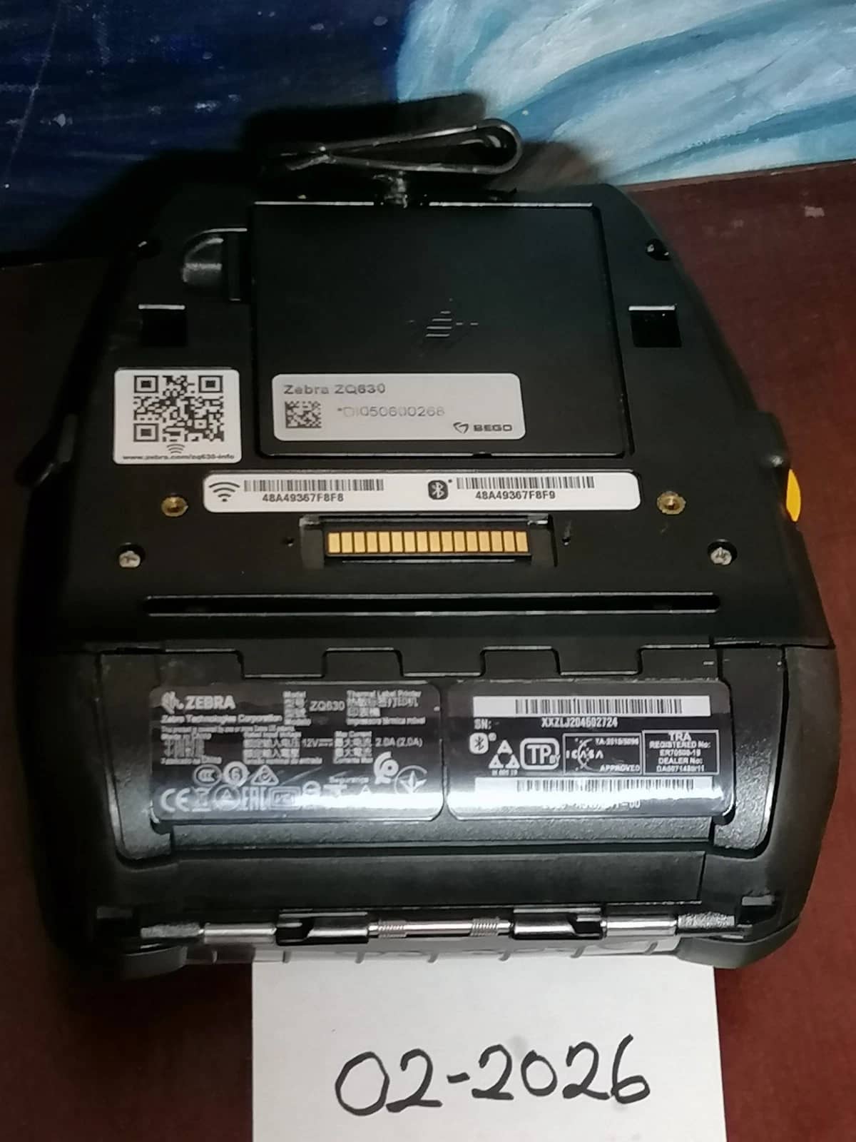 Zebra ZQ630 Plus Printers New
