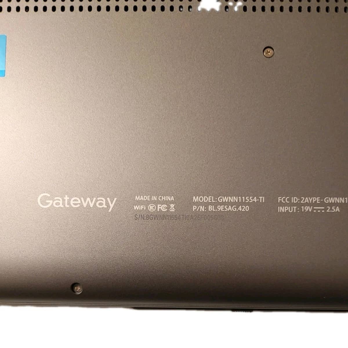 Gateway GWNN11554-TI Computers For parts or not working