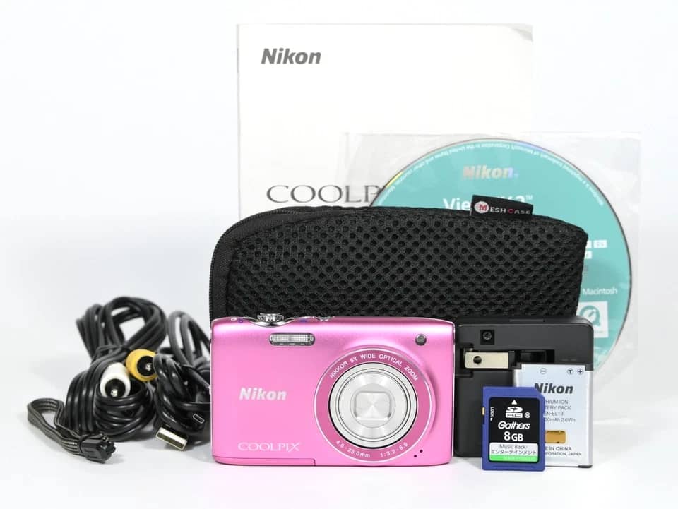Nikon COOLPIX S3100 Digital Cameras Blue New Body Only