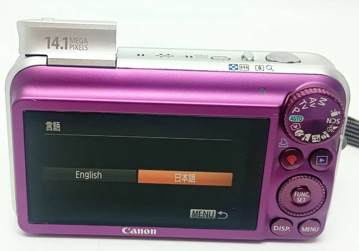 Canon PowerShot SX210IS Digital Cameras Purple New Body Only