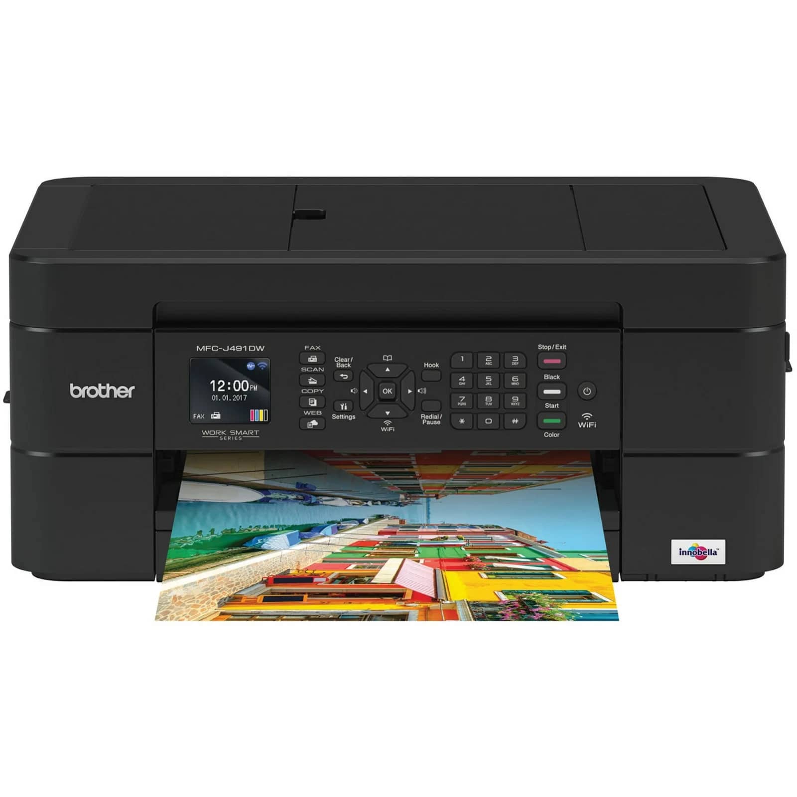 Brother MFCJ491DW Printers Black Used - Good