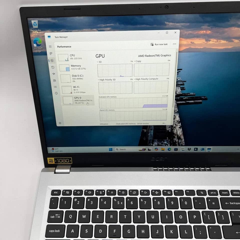 Acer Aspire 3 15 N23C3 Computers 256GB 8GB Used - Good